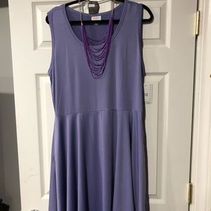 LuLaRoe Nicki 2xl with coordinating jewelry